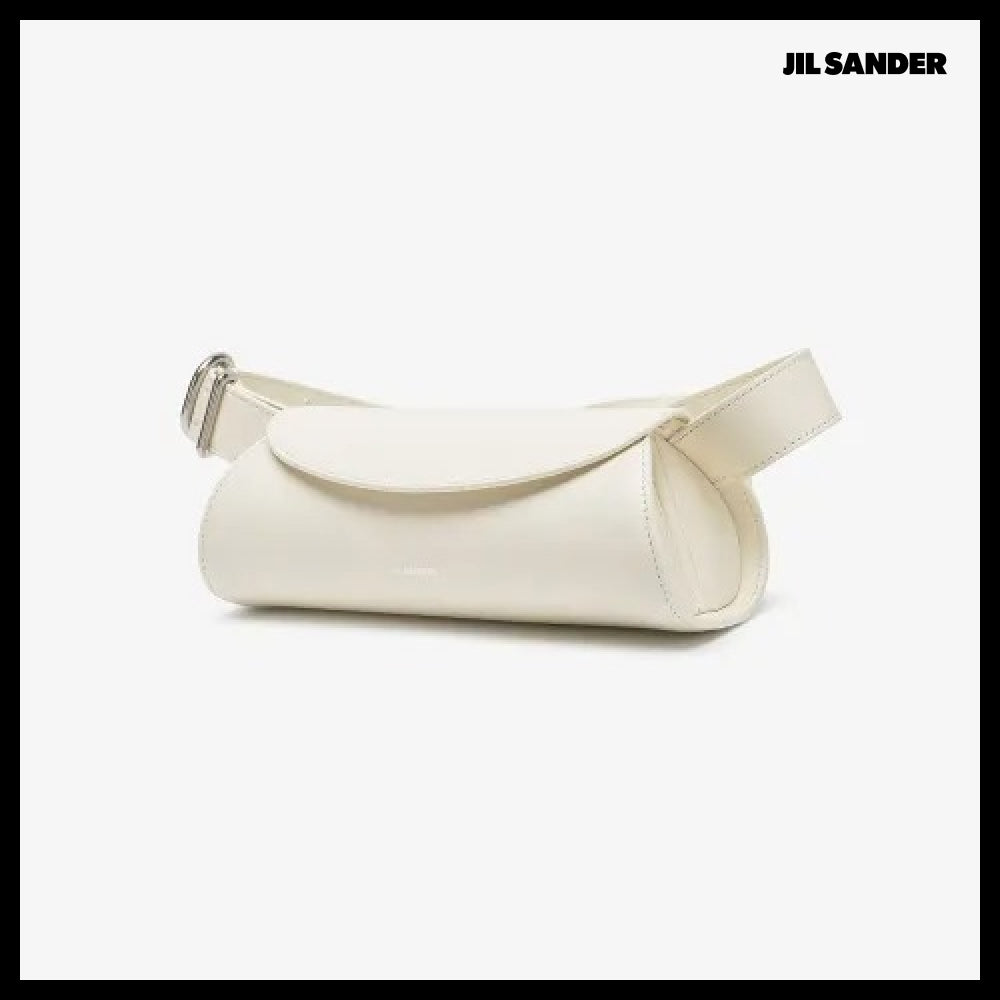 【Jil Sander】Mini Canolo Shoulder Bag Eggshell