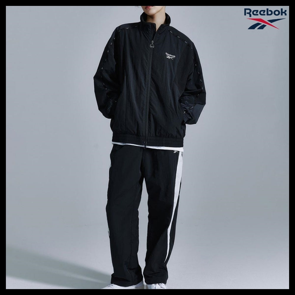 【Reebok】ライバル ウィンドブレーカー ブラック