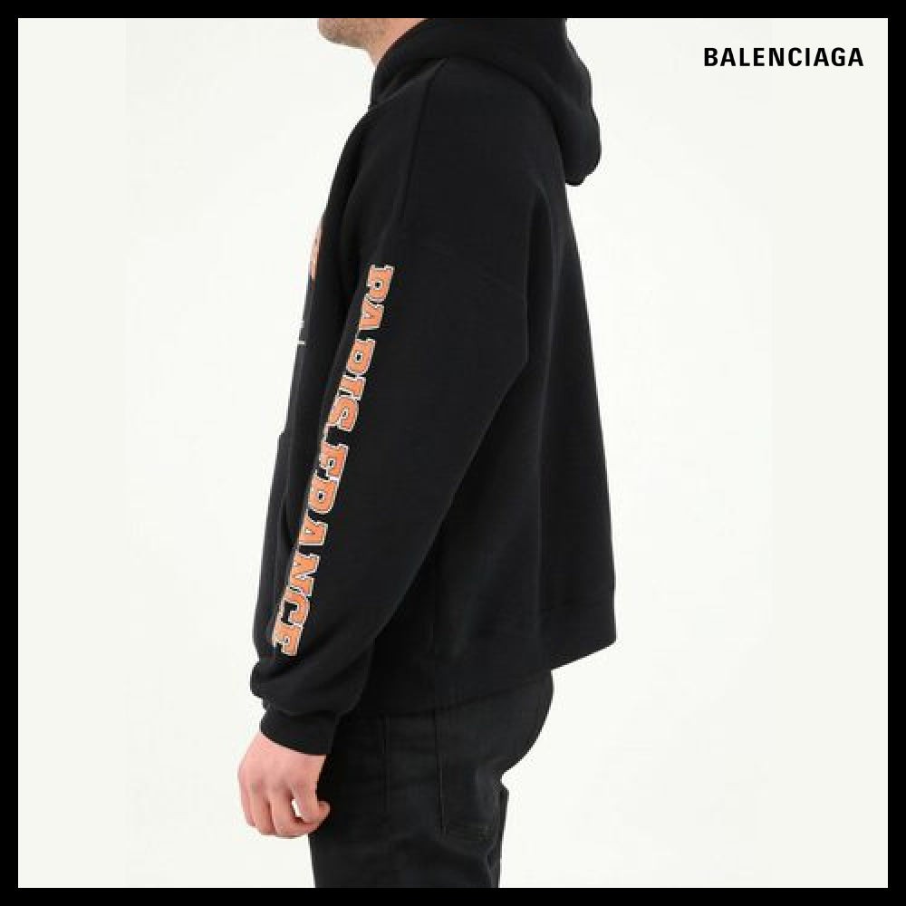【BALENCIAGA】Maison Balenciaga Hoodie Wide Fit