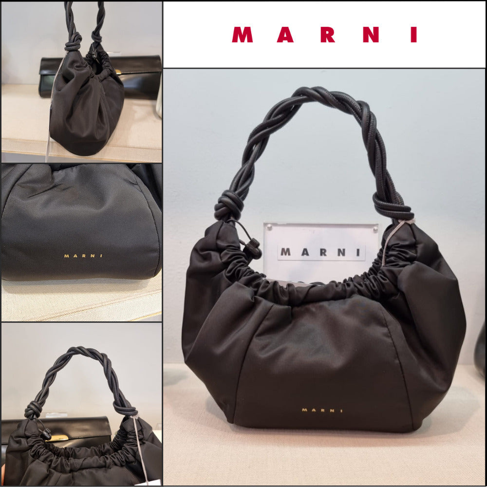 【MARNI】Women's Nylon Hobo Bag