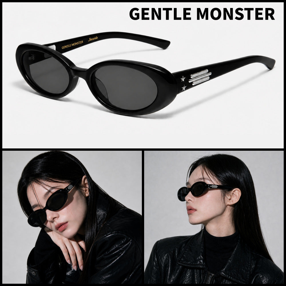 【GENTLE MONSTER X JENNIE】JENTLE SALON HUSH 01 BLACK