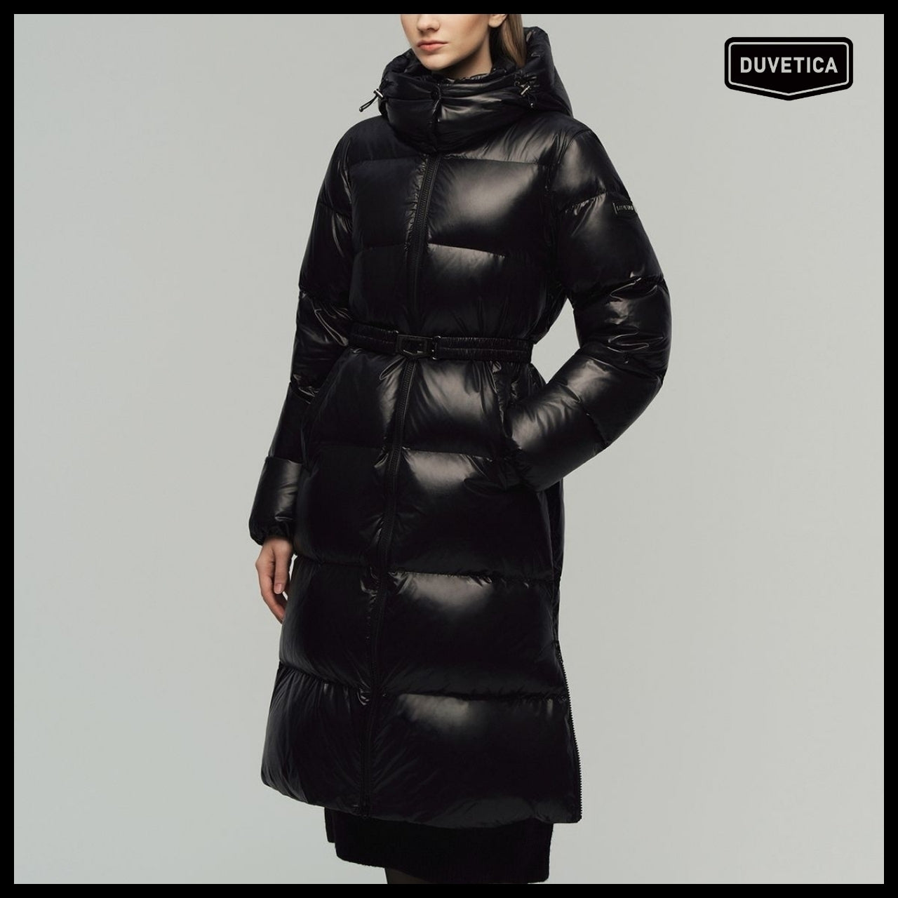 【DUVETICA】Remie - Black Womens Down Jacket