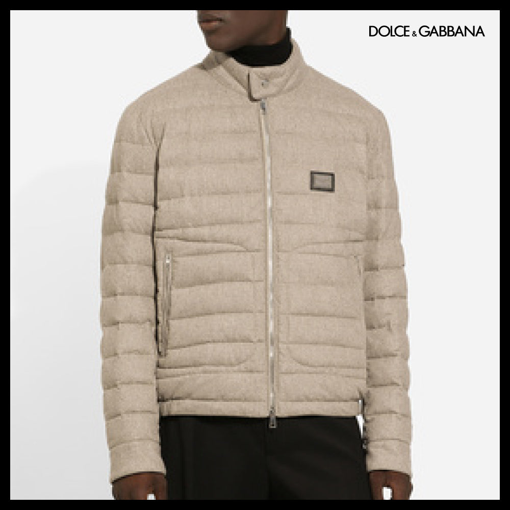 【Dolce & Gabbana】QUILTED CASHMERE JACKET