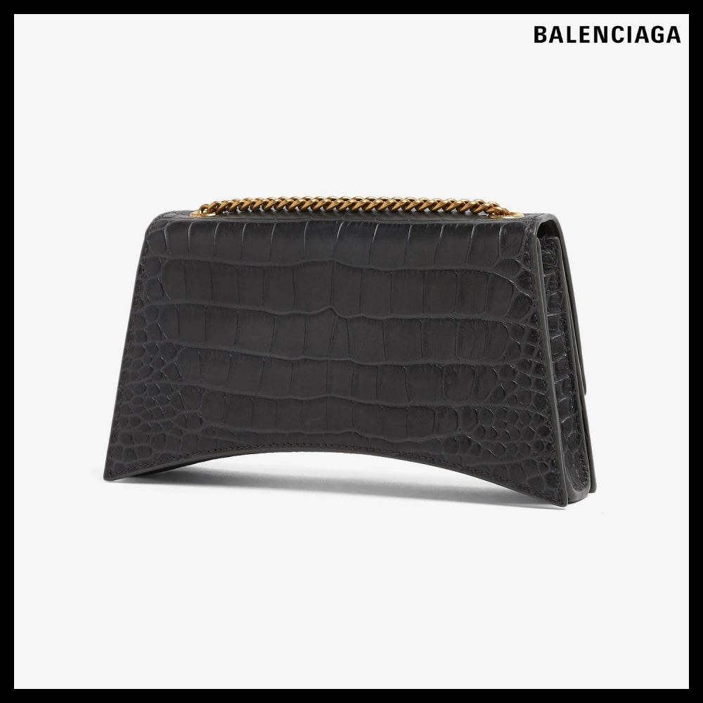 【BALENCIAGA】Crush XS chain bag Dark Grey