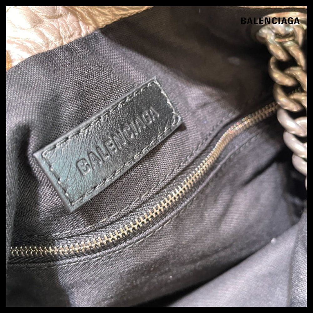 ★BALENCIAGAアウトレット セール★ Metallic Vintage BucketBag
