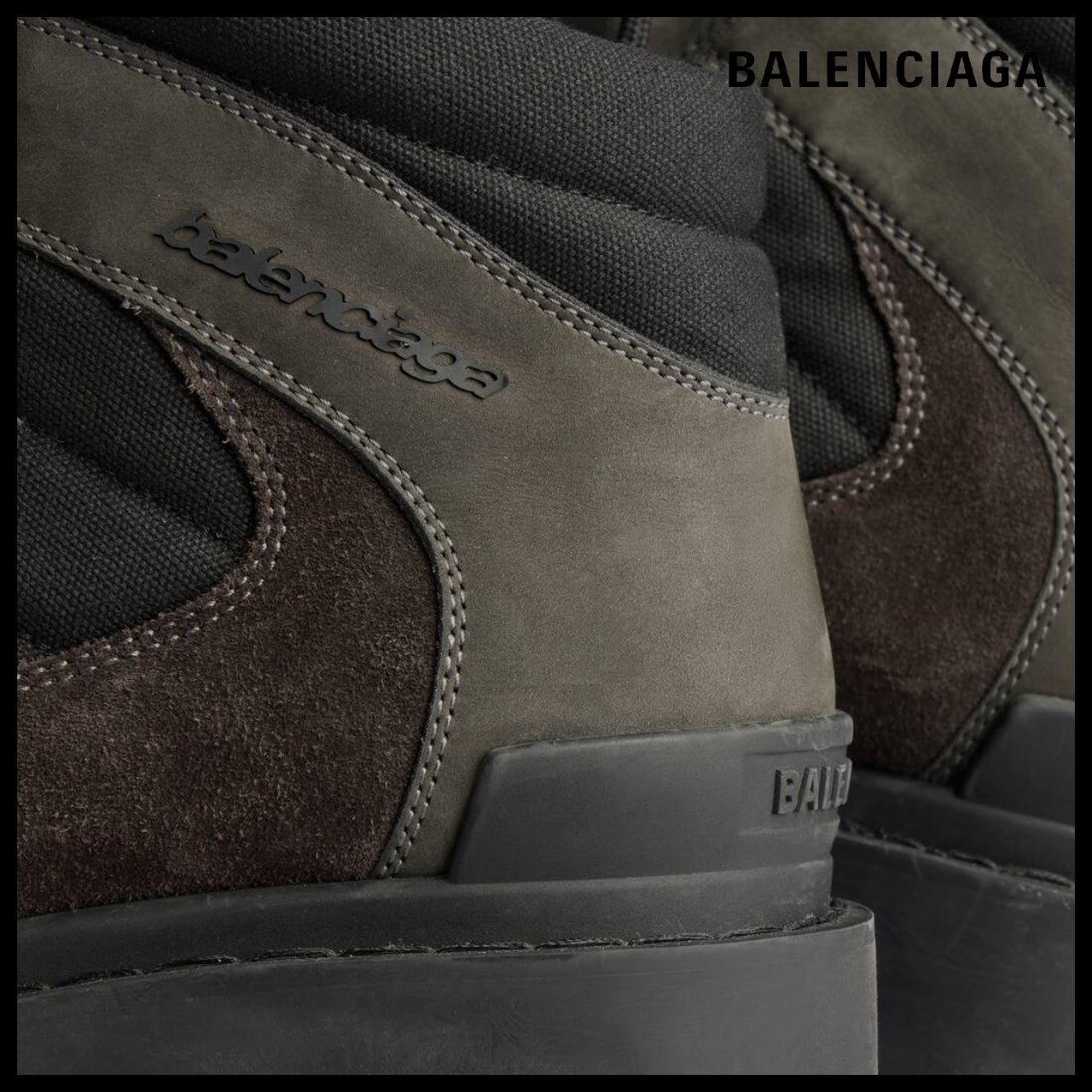 【BALENCIAGA】Combat Strike Low Boot