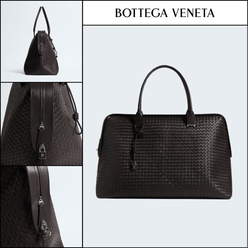 ◆BOTTEGA VENETA◆LARGE VAPORETTO BOSTON BAG ESPRESSO