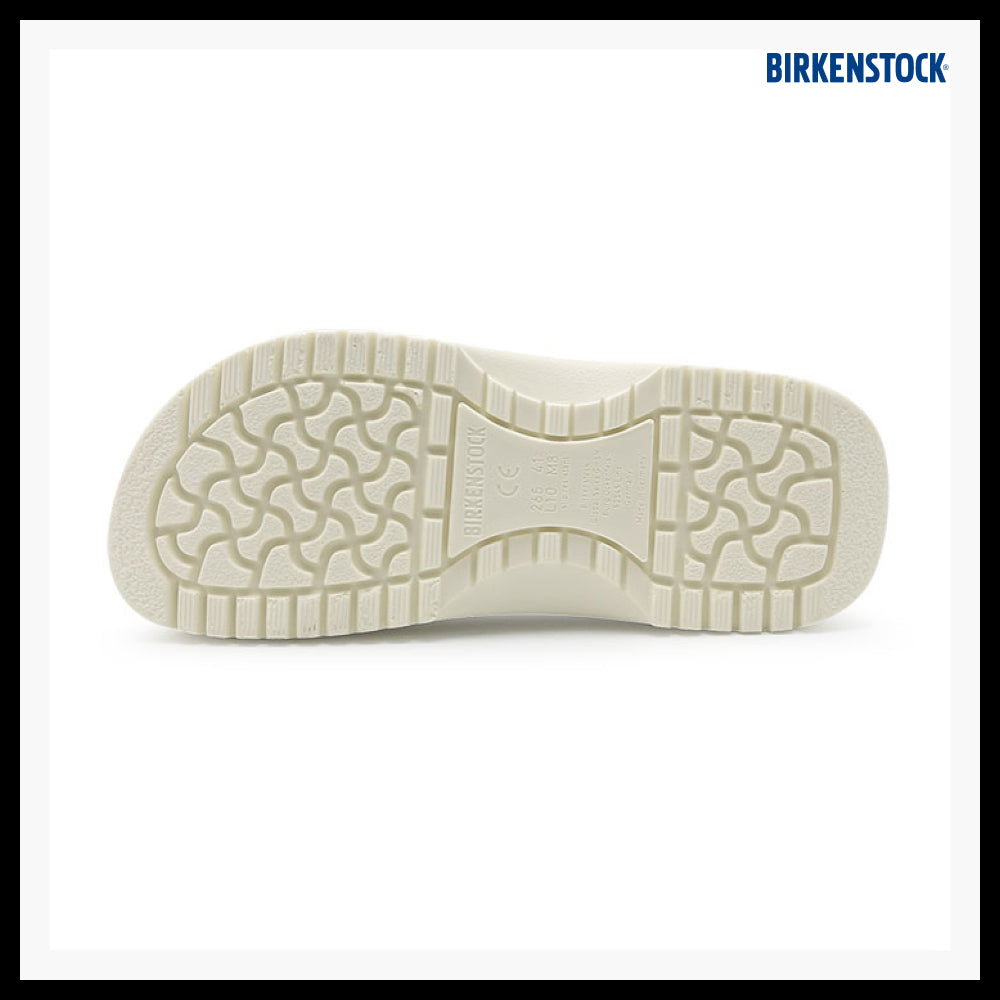 【BIRKENSTOCK】Super Bucky Regular Clog White