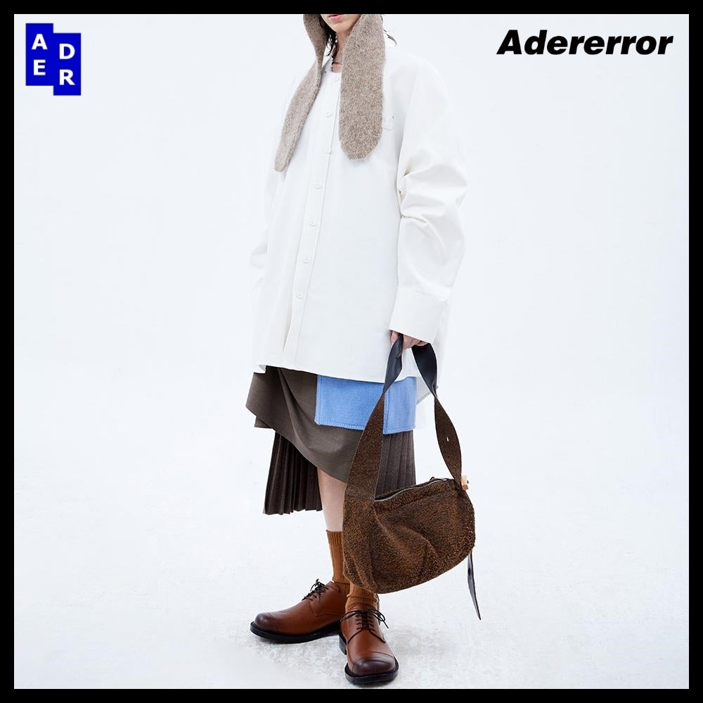 【ADERERROR】TOGGLE TOTE BAG BROWN