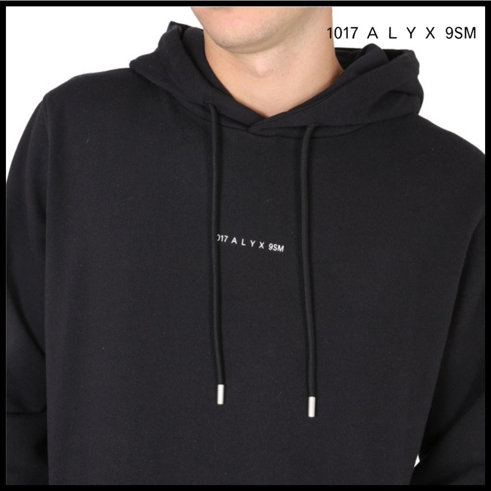 【1017 ALYX 9SM】 Drawstring Cotton Hoodie