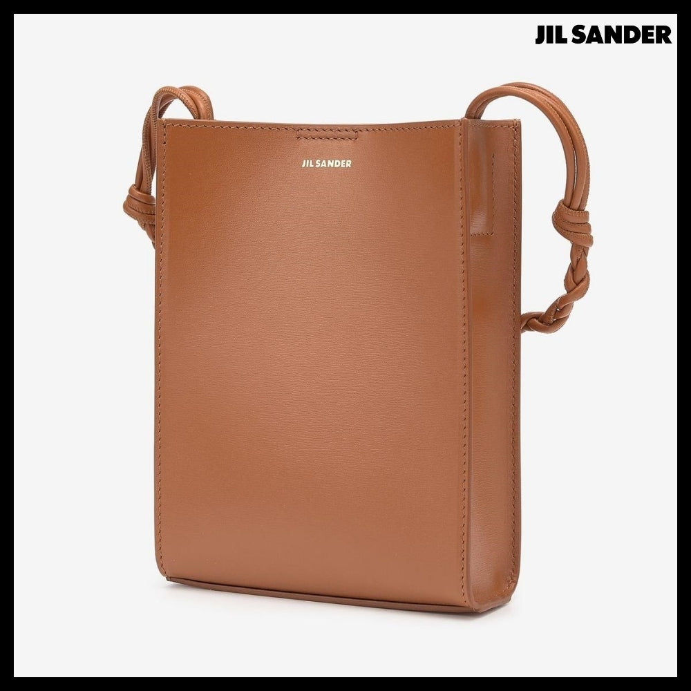 【Jil Sander】Small Tangle Shoulder Bag Tan