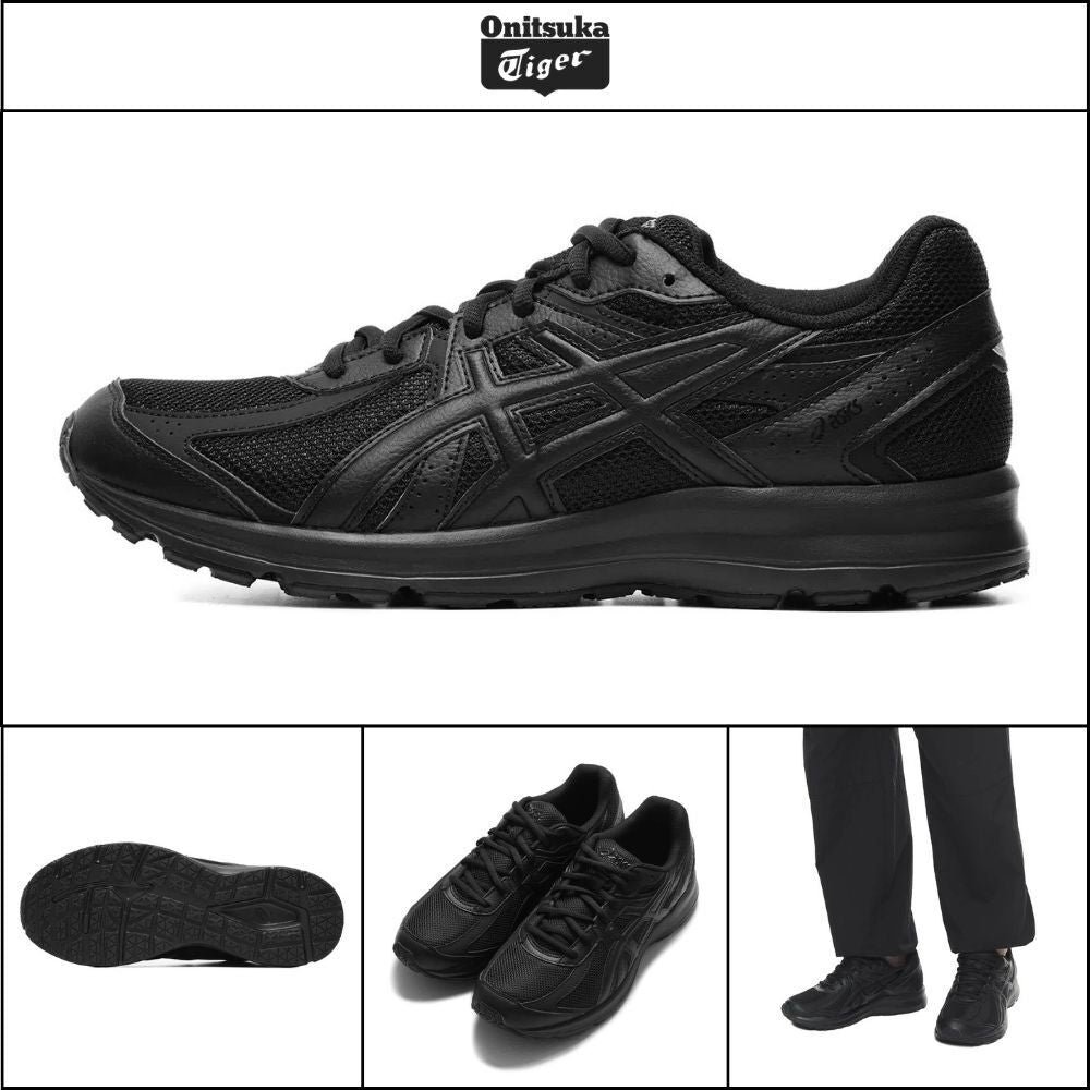 【onitsuka tiger】Jog 100 S 2E - Black Black