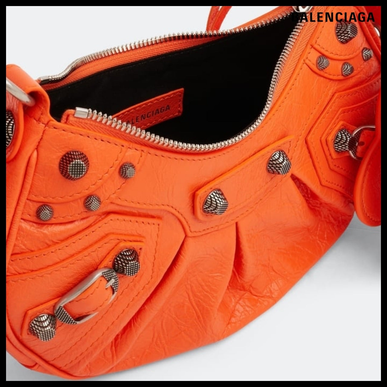 【BALENCIAGA】Le Cagole XS Shoulder Bag in Orange