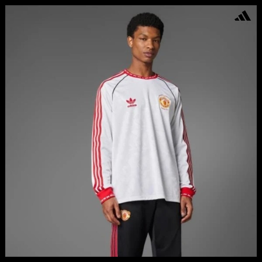 【ADIDAS 】Manchester United 91 Away Long Sleeve Jersey