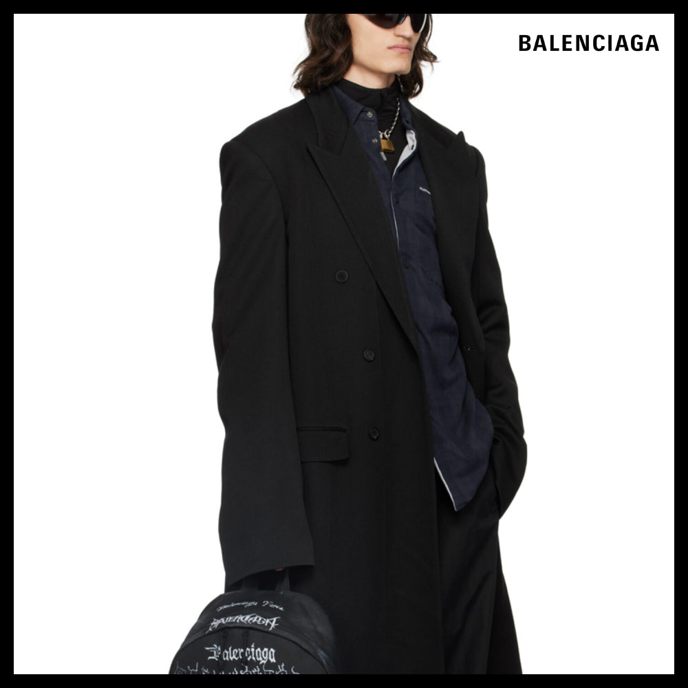 【BALENCIAGA】Lined Shirt Oversized