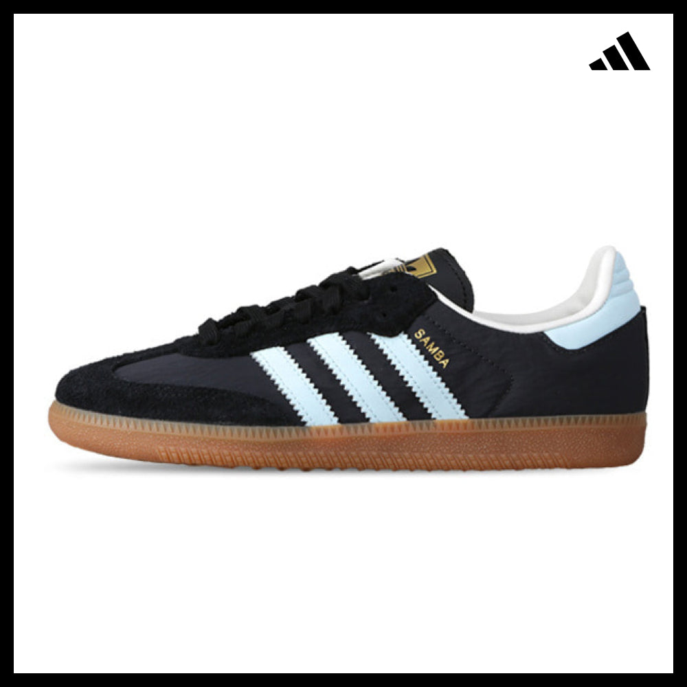 【ADIDAS】Samba OG Cloud Carbon Almost Blue Sneakers