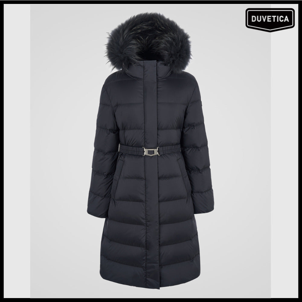 【DUVETICA】Maratea - Black Womens Down Jacket