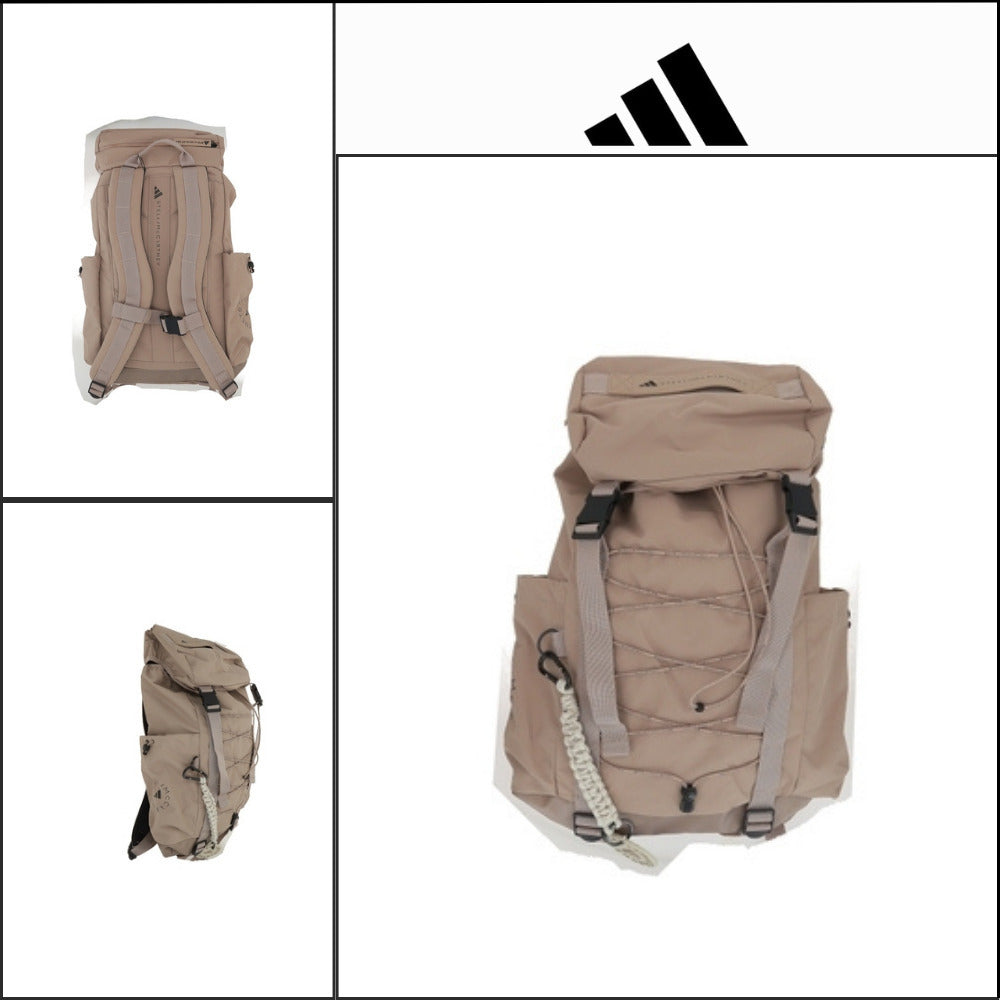 【adidas】Brown Casual Backpack