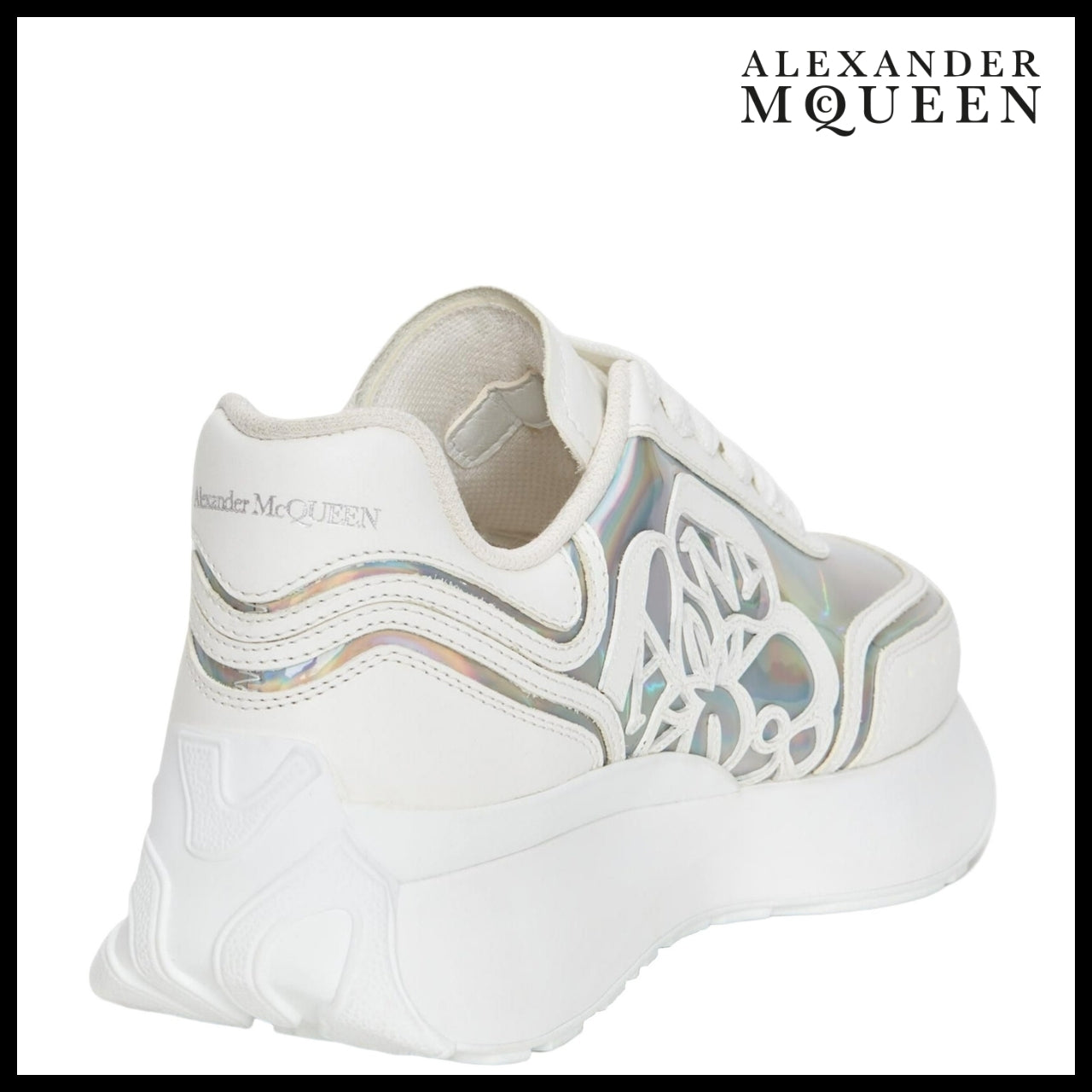 【Alexander Mcqueen】Sprint Runner White Multicolor