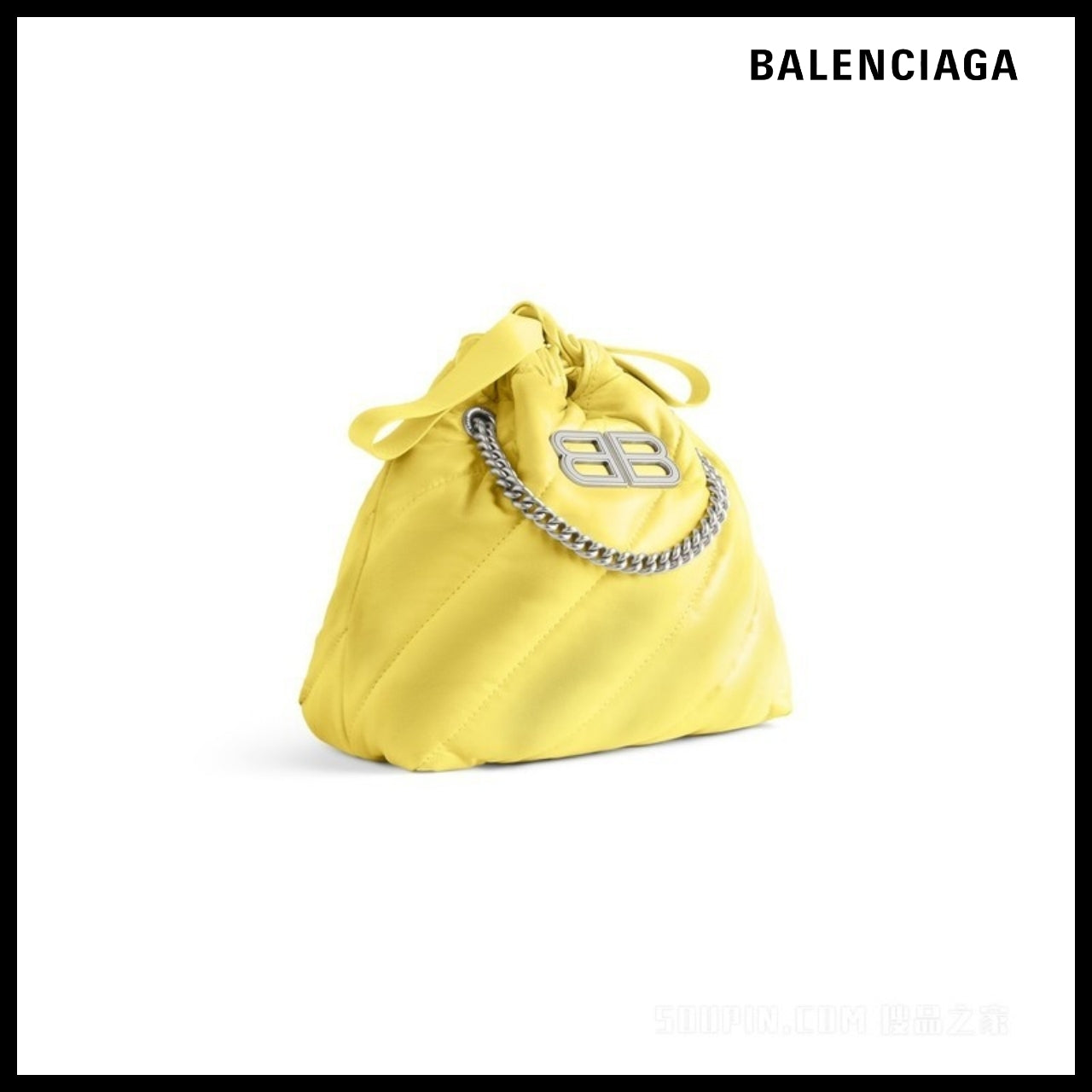 【BALENCIAGA】Crush XS Tote Bag Sprayed Quilted