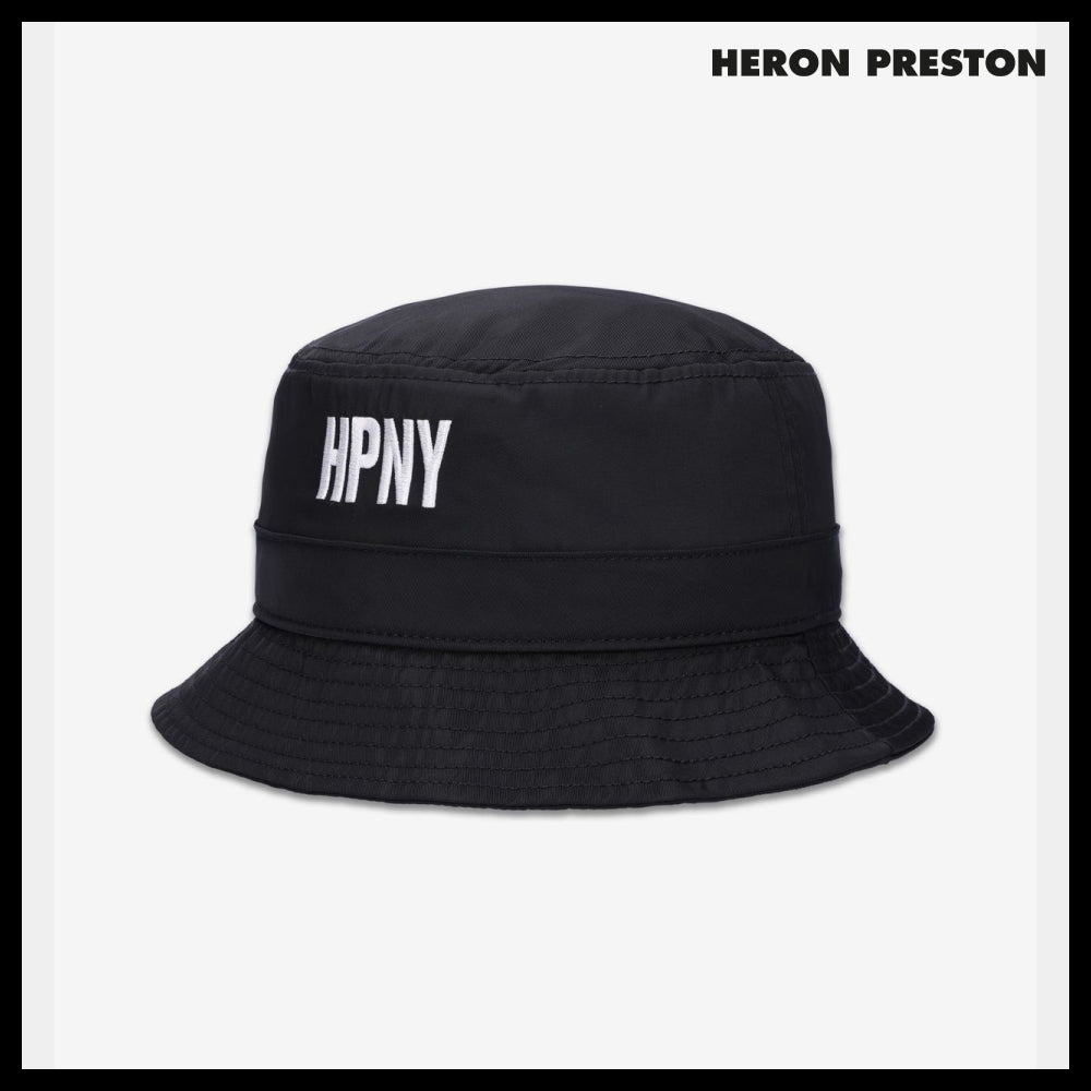 【Heron Preston】ロゴ バケットハット ブラック