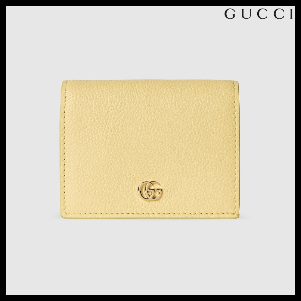 【GUCCI】Brown GG Marmont Small Wallet