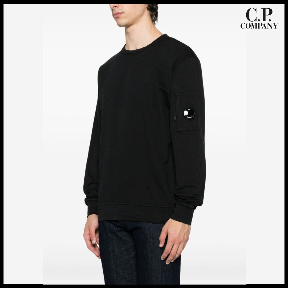 【C.P. COMPANY】 Black Sweatshirt