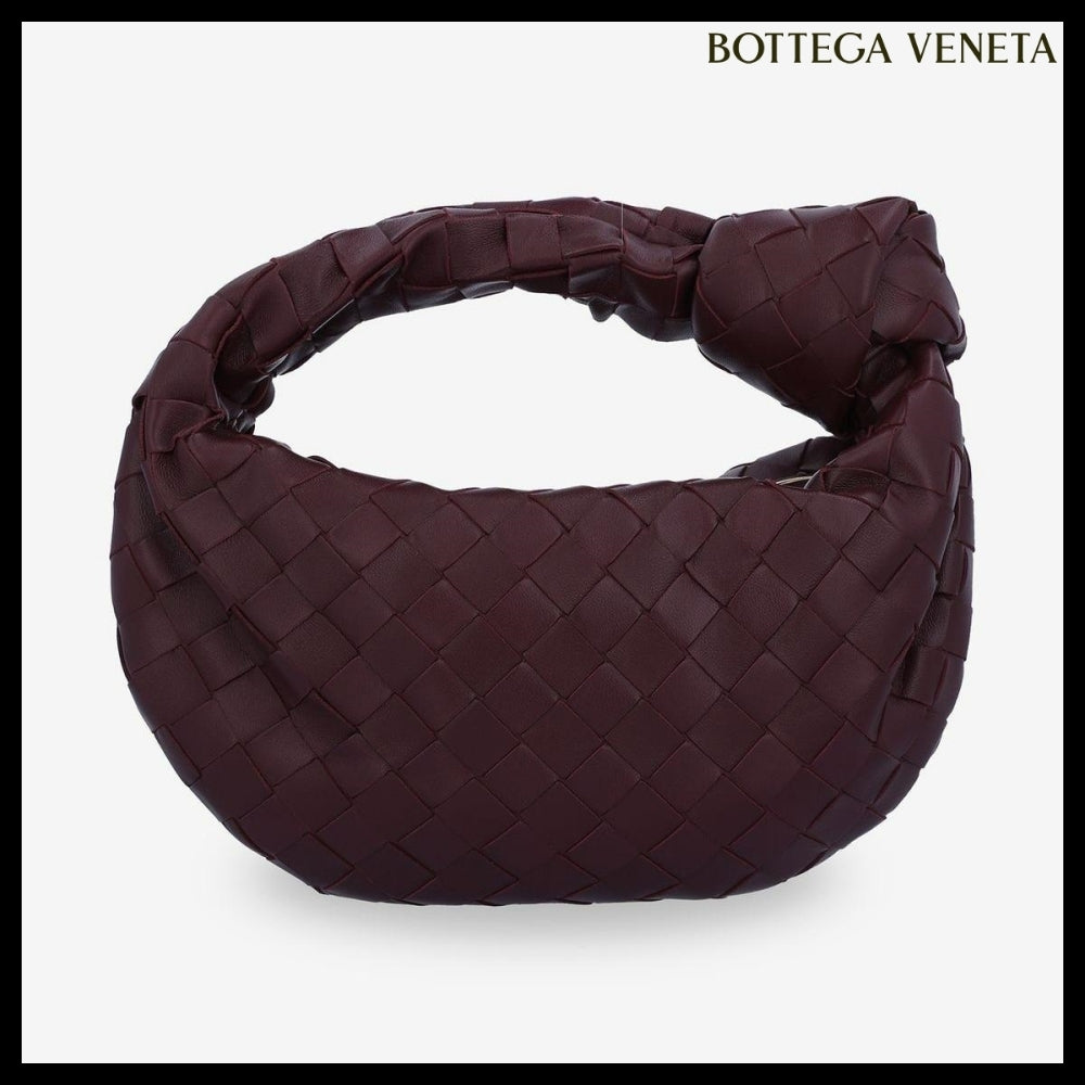 【BOTTEGA VENETA】Jodie Mini Tote Bag Barolo