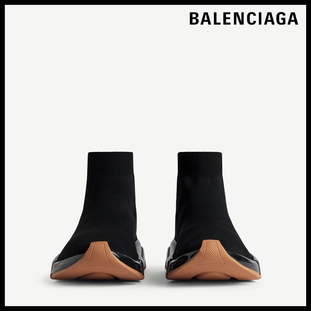 【BALENCIAGA】Speed 2.0 Full Clear Sole Recycled Knit