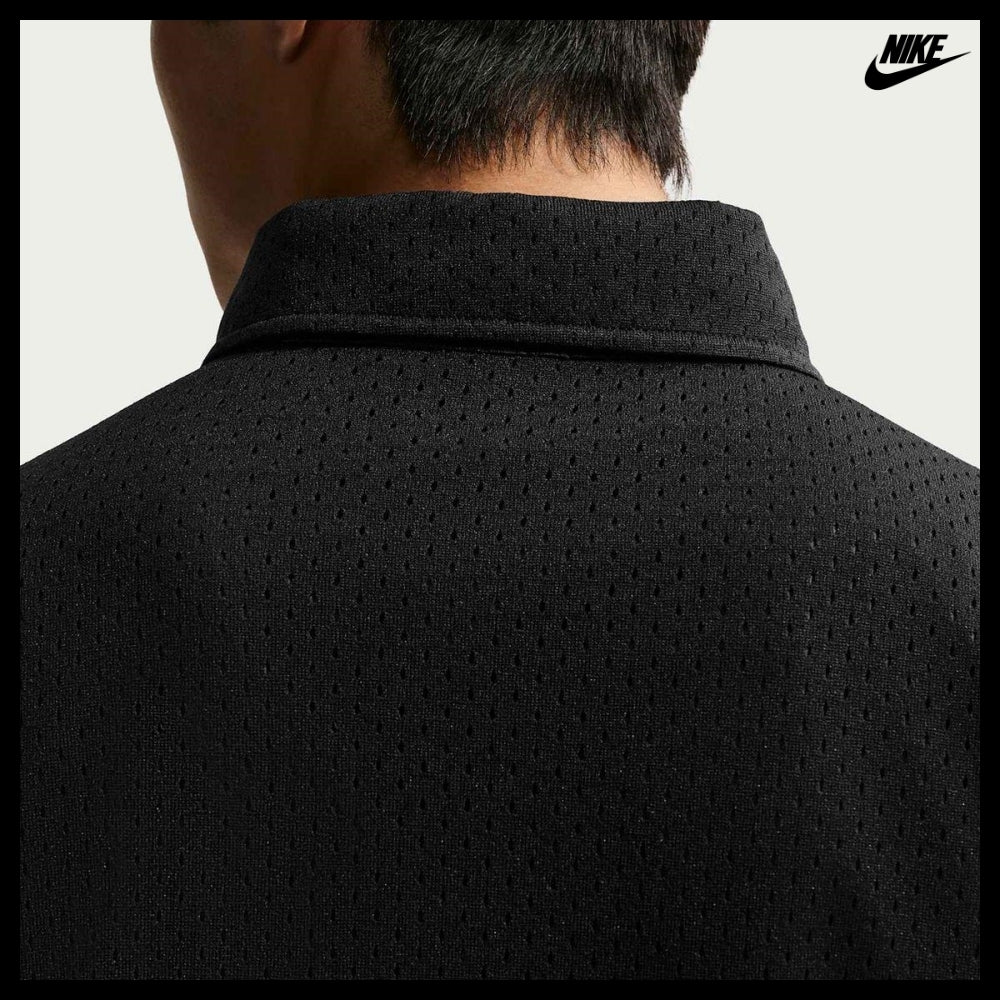 【Nike】SPORTSWEAR CLUB COACH JACKET BLACK SAFFRON QUARTZ