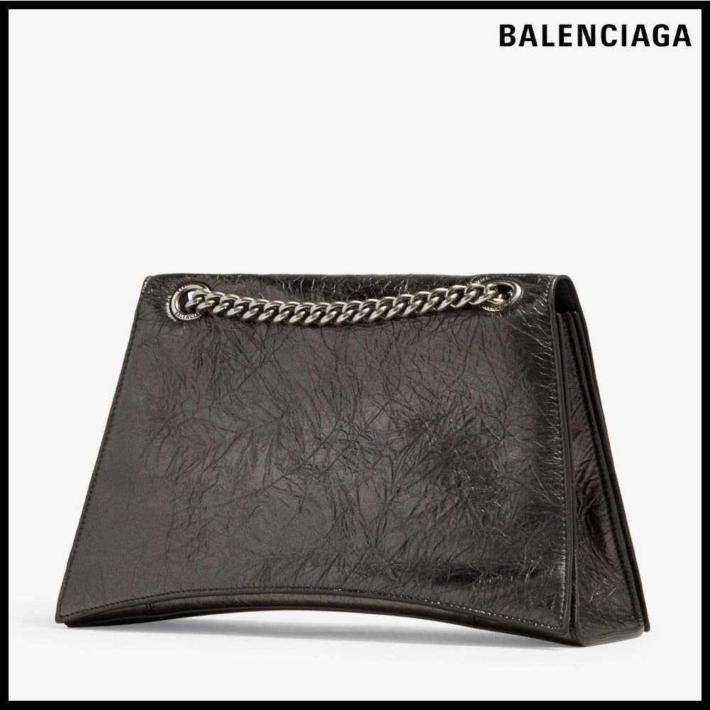 【BALENCIAGA 】Crush Chain Medium Bag