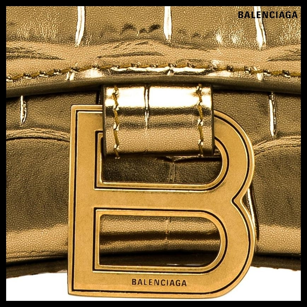 【BALENCIAGA 】Hourglass XS Top Handle Bag