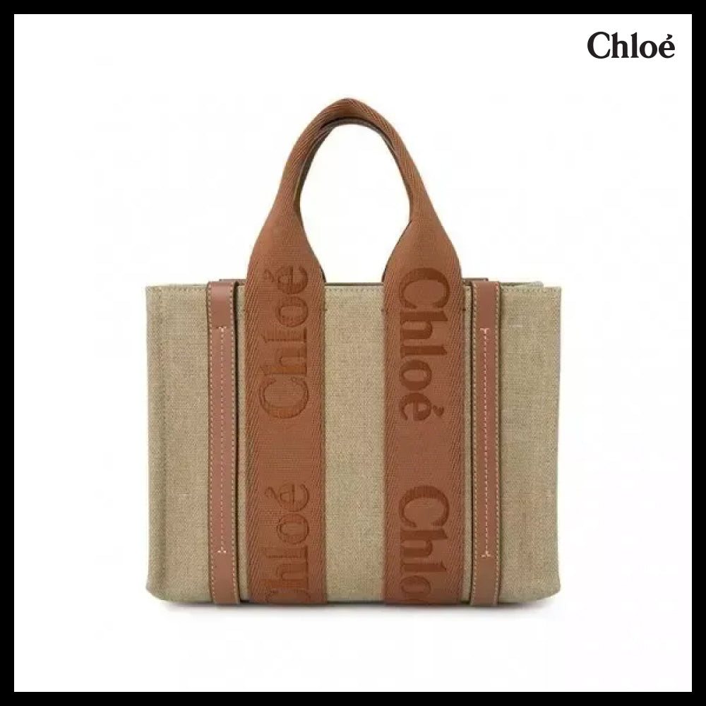 【CHLOE】Small Woody Tote Bag