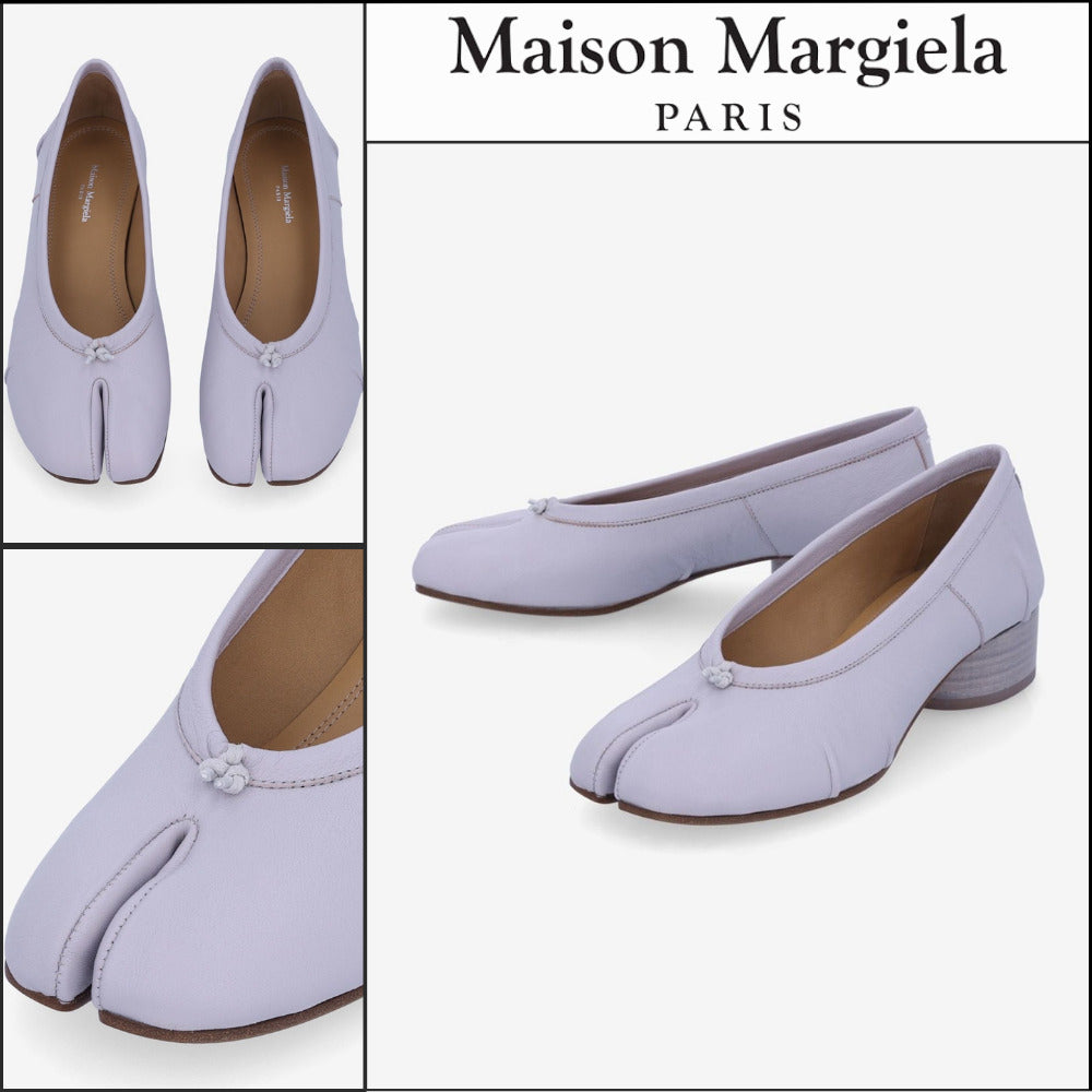 【Maison Margiela】New Tabi Ballerina H30 Pumps - Glicine