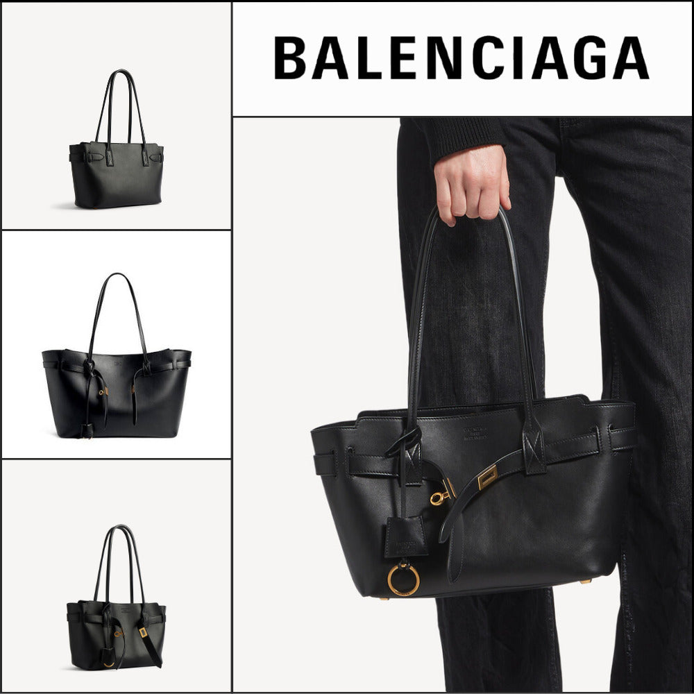 【BALENCIAGA】Bel Air Tote Bag Small Black