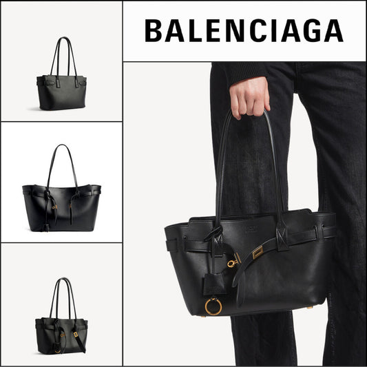 【BALENCIAGA】Bel Air Tote Bag Small Black