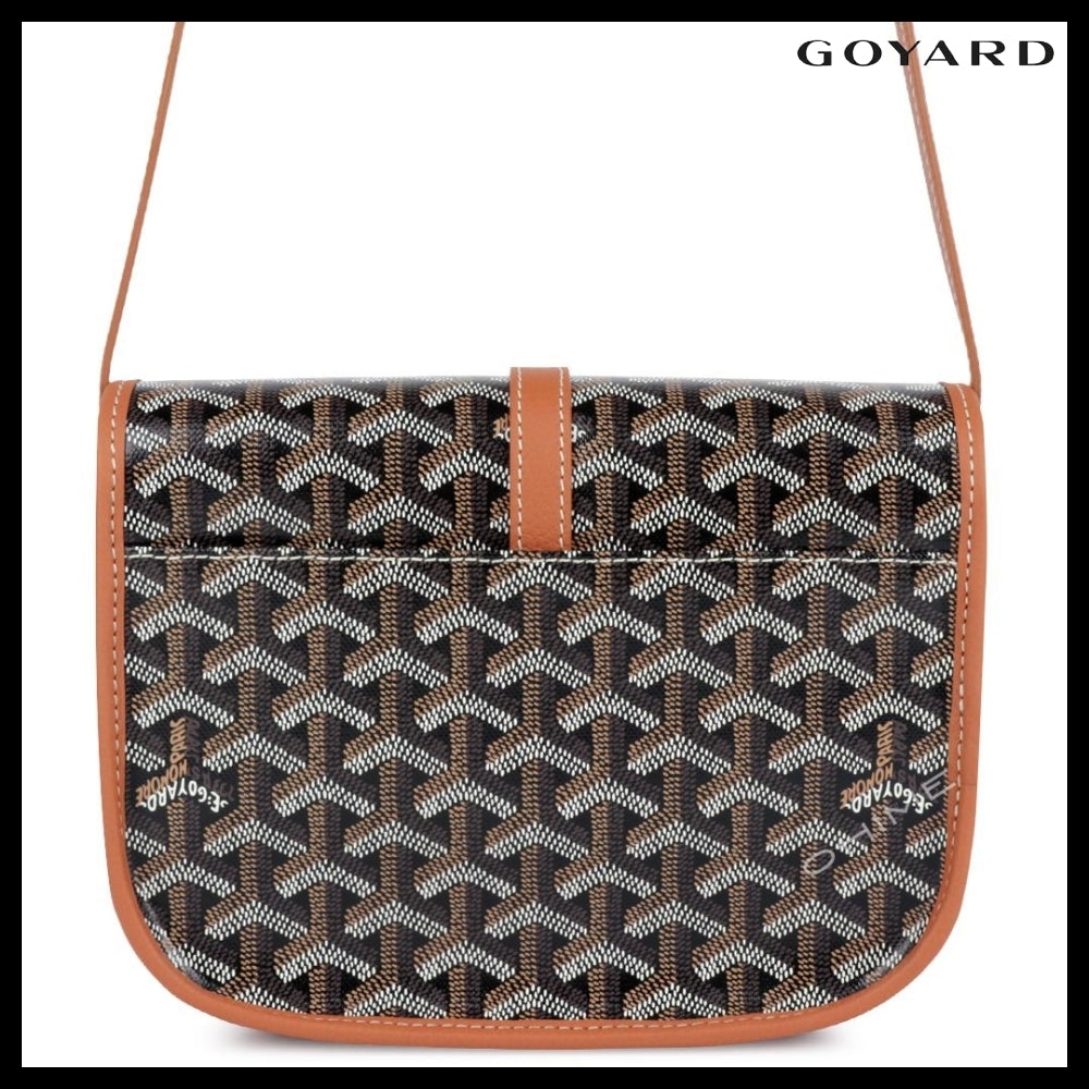 ◆韓国百貨店仕入 GOYARD◆BELVEDERE PM CROSSBODY BAG BLACK