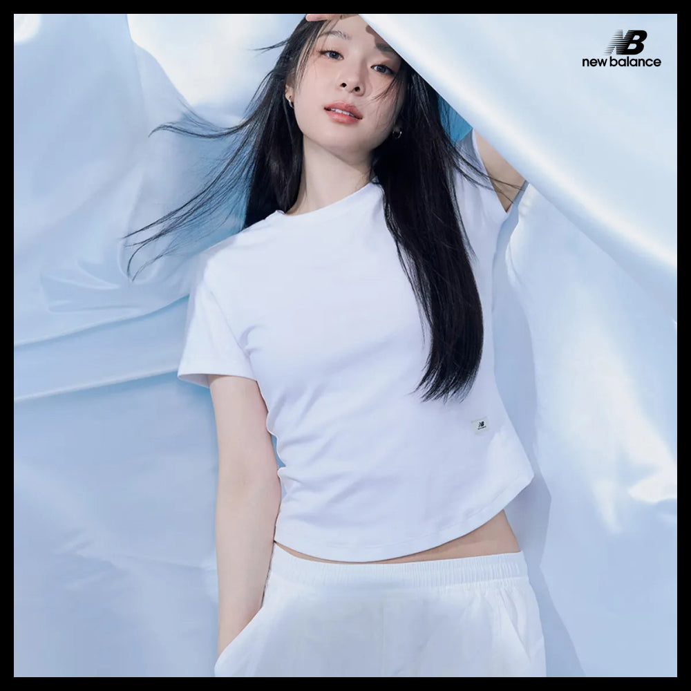 【New Balance】Women's Essential Fitted Short Sleeve T Shirt