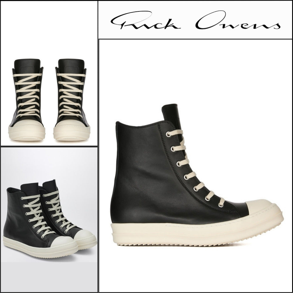 【Rick Owens】High-top sneakers TEMPLE