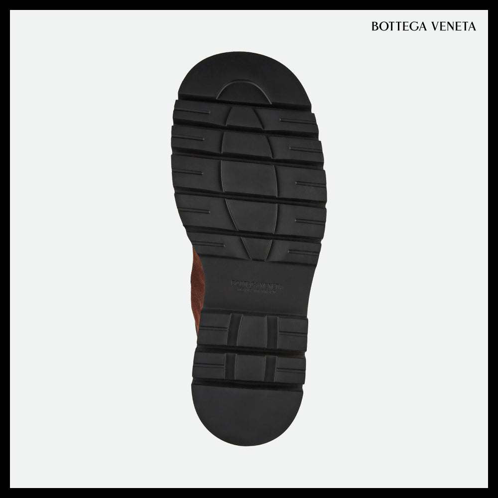 【BOTTEGA VENETA】Rug Hiking Ankle Boots Star Anise