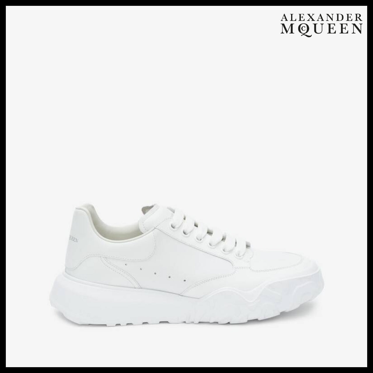 【Alexander Mcqueen】Court Trainer in White