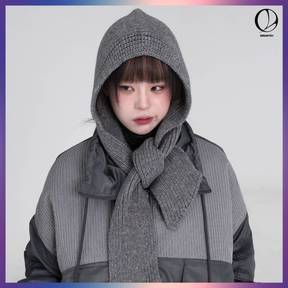 【BINARY01】LUCA MUFFLER BALACLAVA 3 COLORS