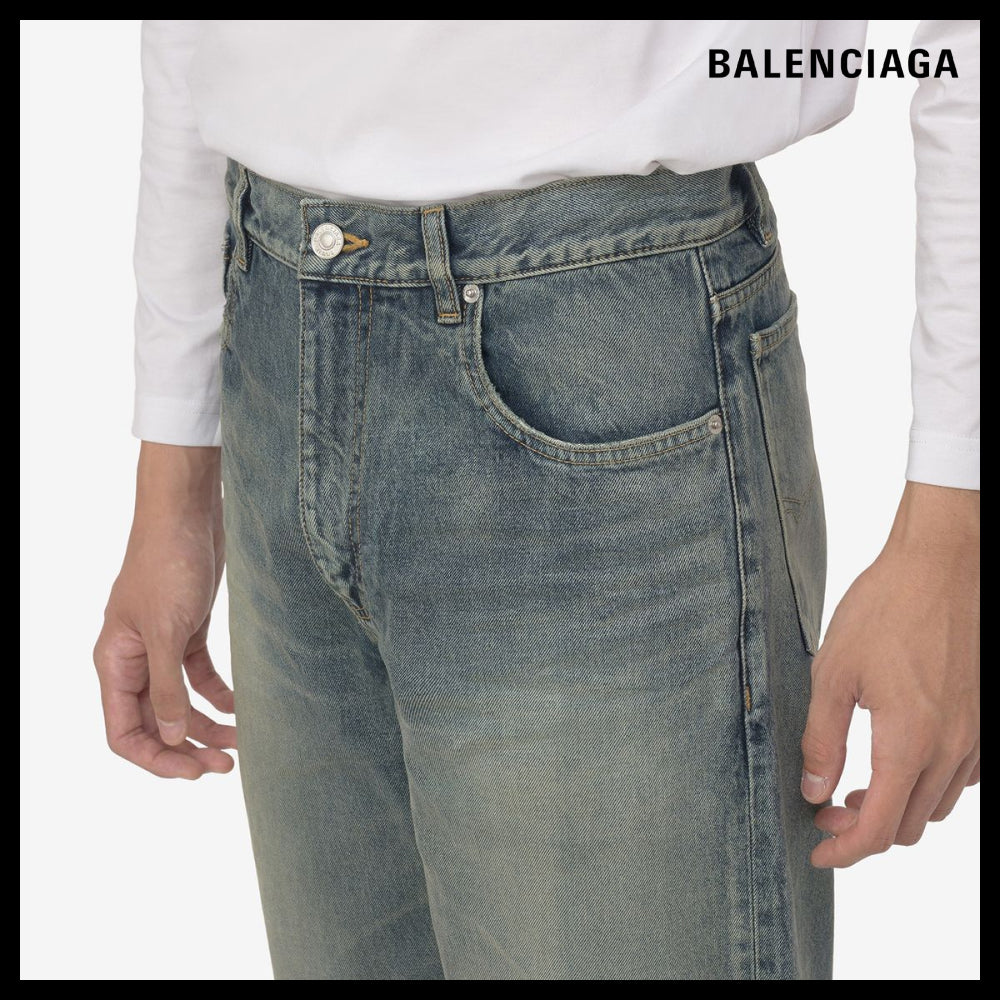 【BALENCIAGA】ルーズフィット ジャパニーズ デニム パンツ