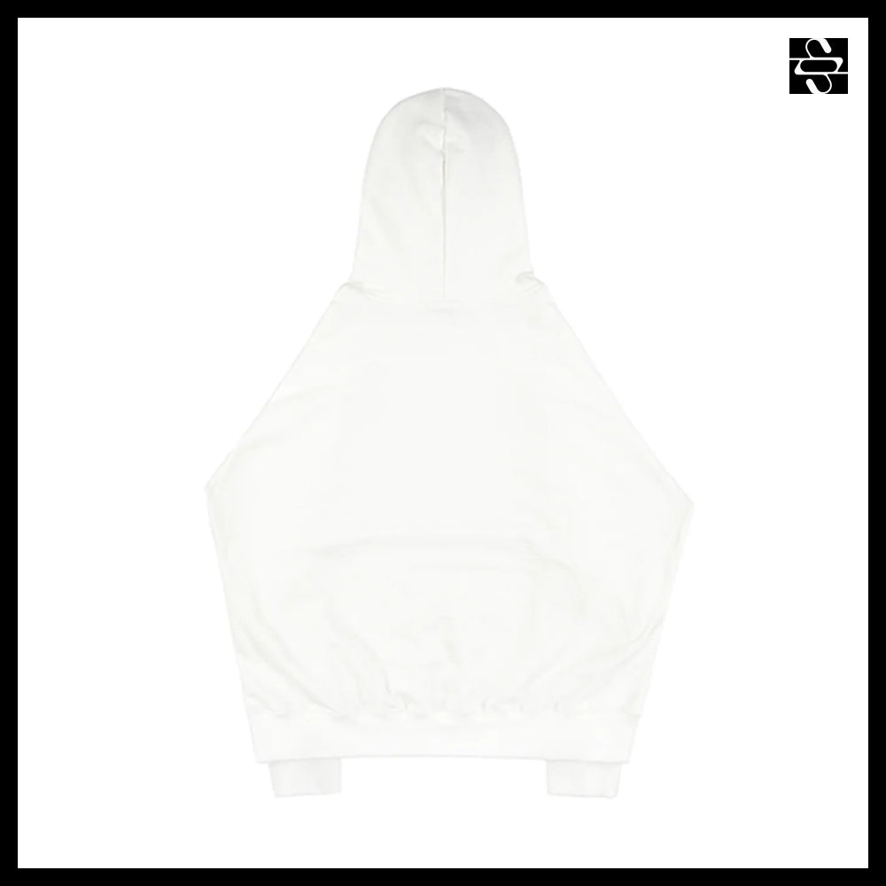 【SUNDAYOFFCLUB】I Love Techno Hoodie Off White