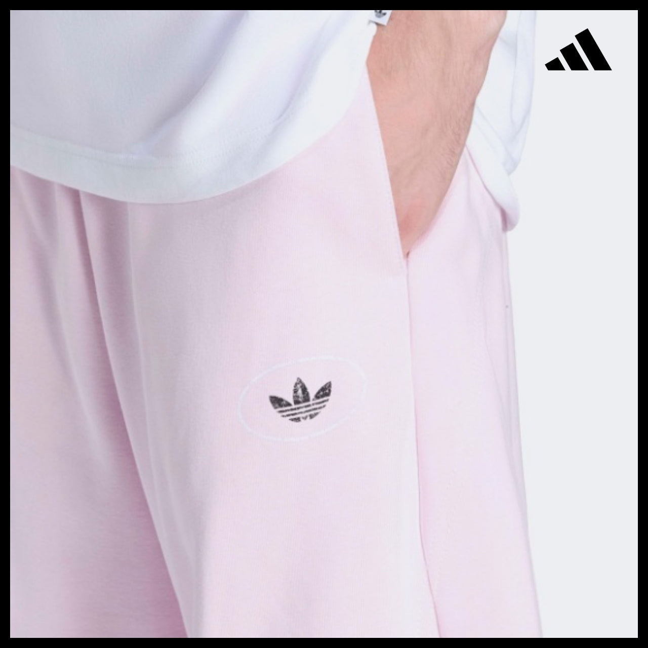 【ADIDAS】Originals Shoemaker Graphic Fleece Pants KG6455