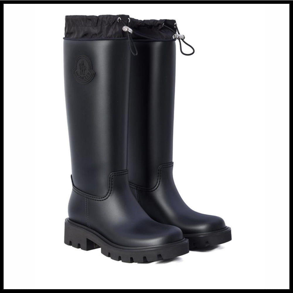 【MONCLER】Logo Rain Boots