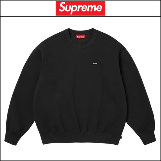 【Supreme】Small Box Crewneck Black 25FW