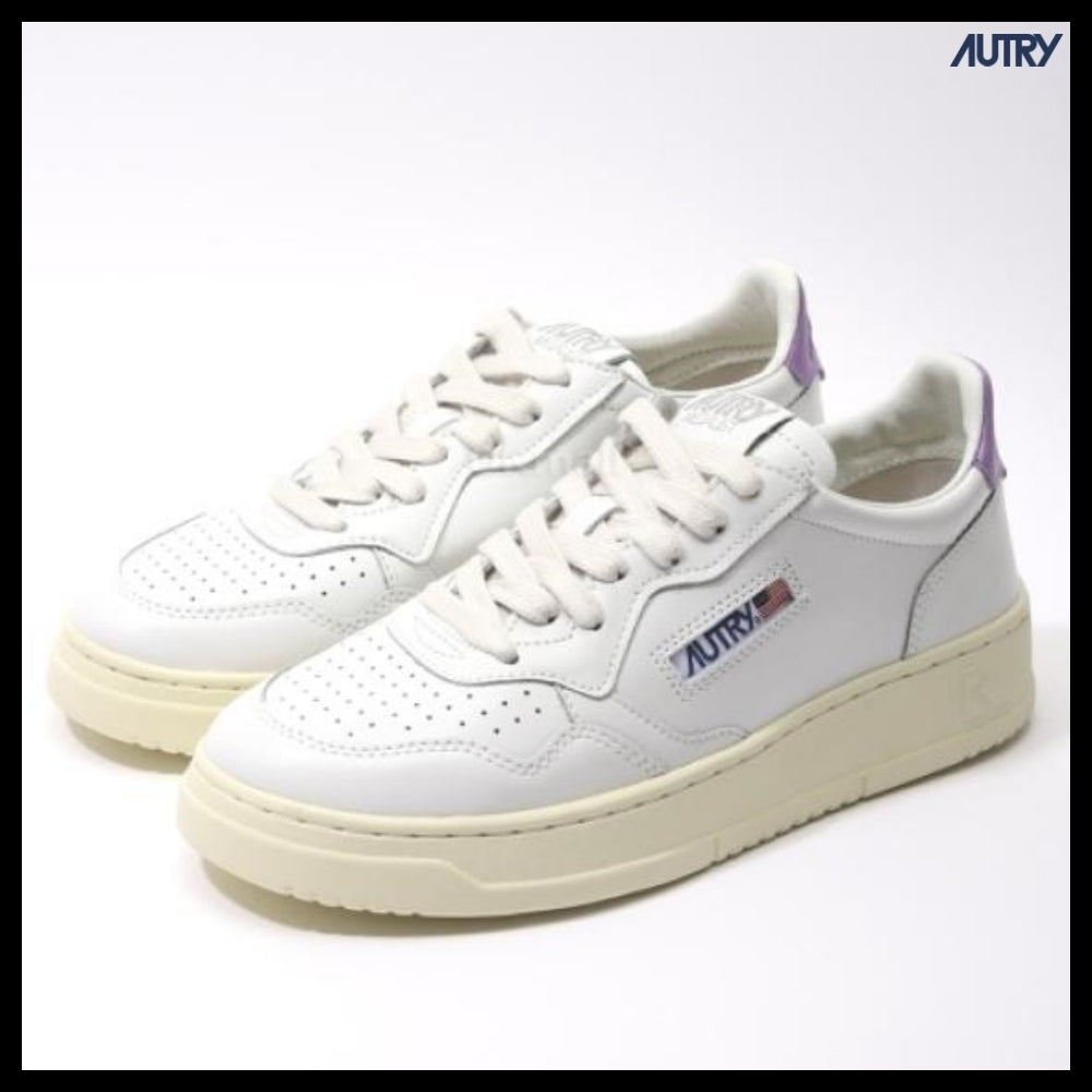 【AUTRY】Medalist Low Leather Sneakers