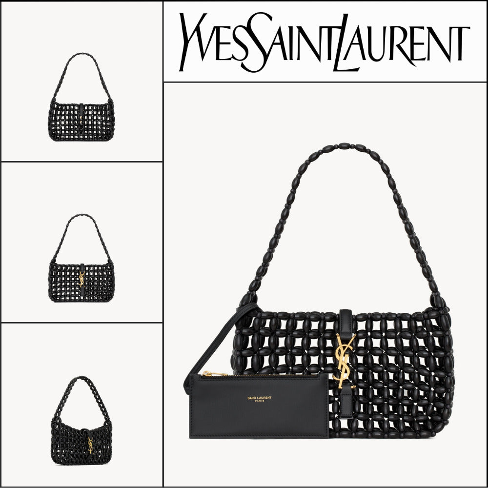 【Saint Laurent】Wood Beads LE 5  7 Bag