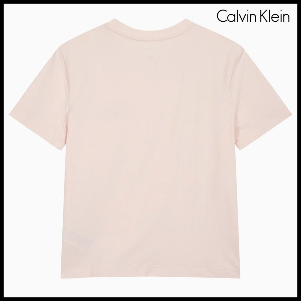 【Calvin Klein】Regular Fit Small Monogram Sleeve T-Shirt